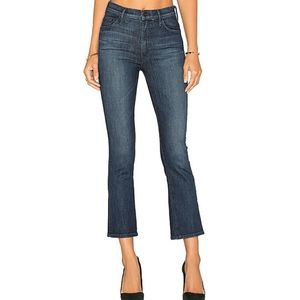 Mother The Insider Crop in Twilight Magic Jeans